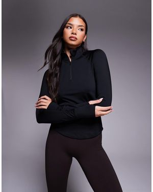 4505 Icon Thermal 1/4 Zip Running Contour Jacket - Blue