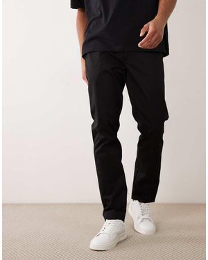Mango Cotton Rich Regular Fit Pleat Front Trousers - Natural