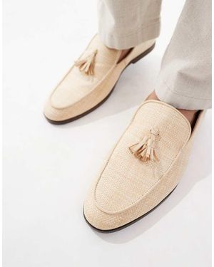 SEQWL Charlie Loafers With Tassel - Natural