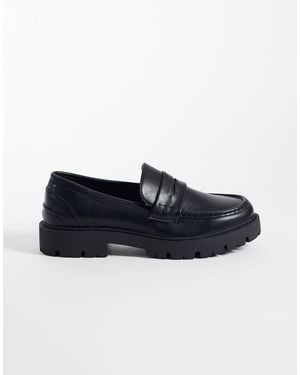 SEQWL Wide Fit Kinder chunky-loafer - Blau