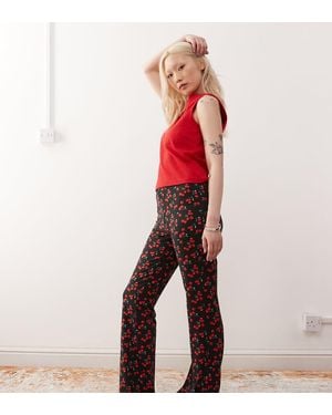 Noisy May Flare Trouser - Black