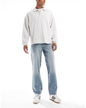 ASOS Jeans Dritti Lavaggio Chiaro - Blu