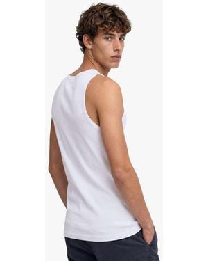 Superdry Unbrushed Essential Logo Vest - White