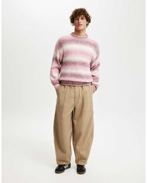 Cotton On Cotton on - pantalon bouffant ultra baggy - fauve - Neutre