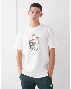 adidas Originals Adidas Football Arsenal Bring Back 92/94 T-Shirt - White
