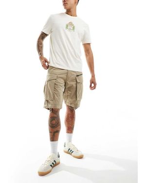 G-Star Rovic Relaxed Cargo Shorts - Natural