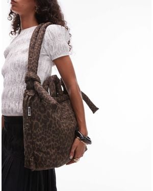ölend Ona Soft Nylon Multiwear Crossbody Bag - Brown