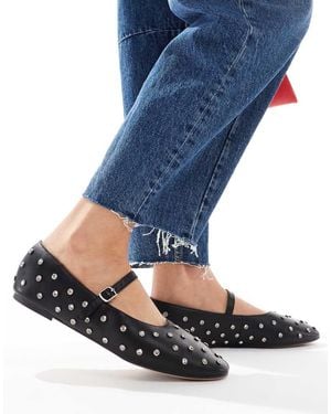 ALDO Marylina Studded Mary Janes - Blue