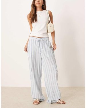 Cotton On Haven Utility Pant - White
