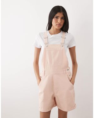 Miss Selfridge Overall Romper - Pink