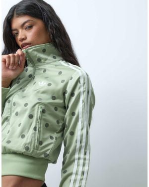 adidas Originals Satin Track Top - Green