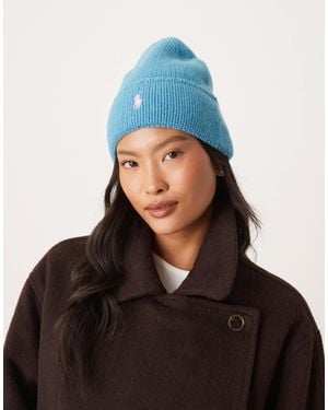 Polo Ralph Lauren Pony Beanie Hat - Blue