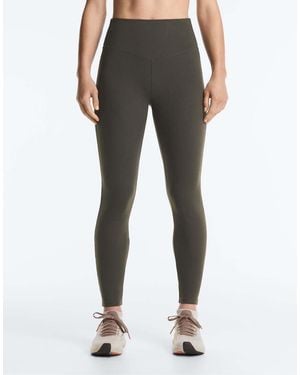 Oysho Evermove 65Cm High Rise Ankle-Length Leggings - Grey