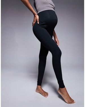 4505 Maternity Icon High Waist Yoga legging - White