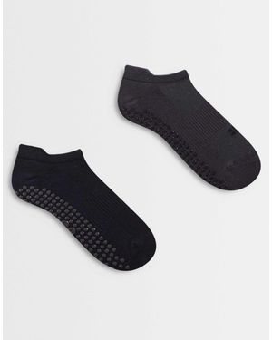 Sweaty Betty 2 Pack Reformer Pilates Sock - Blue