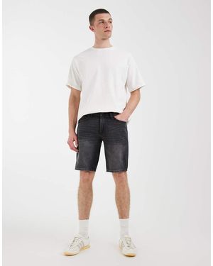 Blend Denim Slim Fit Shorts - Natural