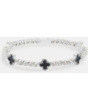 CERNUCCI 5Mm Motif Tennis Bracelet - Metallic