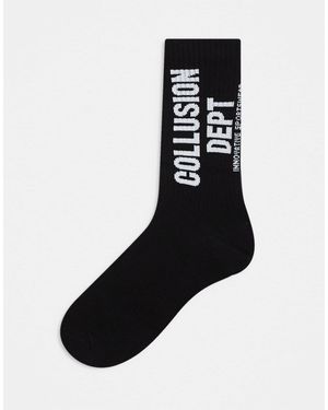 Collusion – socken - Schwarz