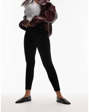 AllSaints Leggings Negros De Terciopelo Cora De