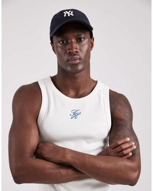 Tommy Hilfiger Resort Logo Rib Tank - Brown