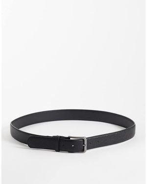 Jack & Jones Leather Belt - Black