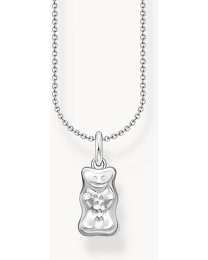 Thomas Sabo Haribo Bear Necklace - White