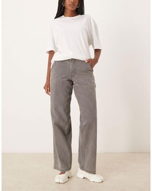 Dickies – stevensville – weite denim-jeans - Natur