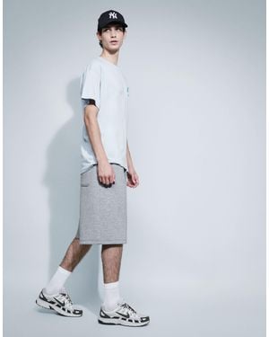 Weekday Simon Jersey Shorts - White