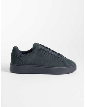 ASOS Smart Lace Up Trainers - Blue