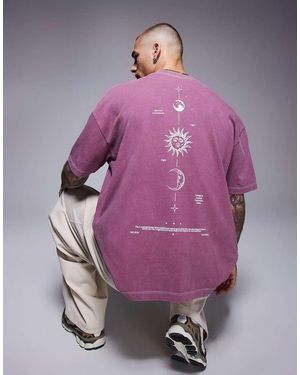 ASOS T-Shirt Oversize - Viola