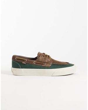 Vans Chaussures bateau à 2 œillets - Vert