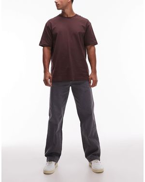 Wrangler – loose straight fit jeans - Rot