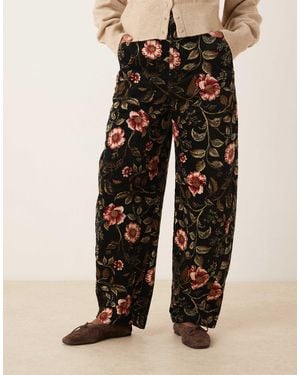 ASOS Barrel Leg Pants - Multicolor