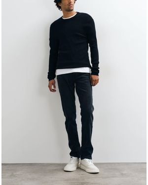 Mango Patrick Slim Fit Jean - Black