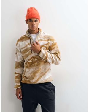 Columbia Helvetia Ii Printed Half Snap Fleece - Natural