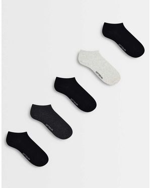 Cotton On Set Van 5 Paar Enkelsokken - Wit