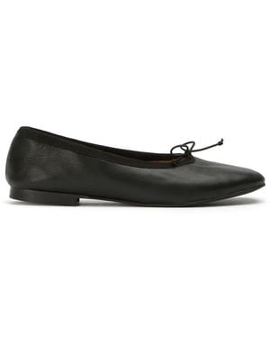 Tony Bianco Chelsea Round Toe Ballet Flats - Black