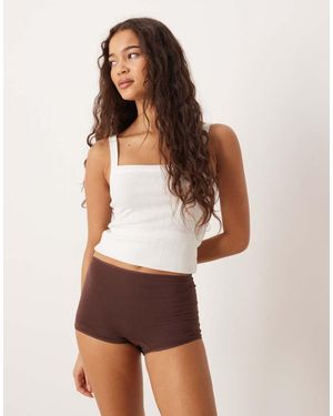 agon® Micro Shorts - White