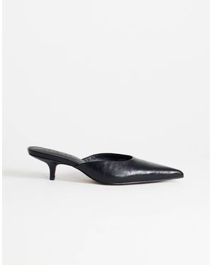 TOPSHOP Gigi kitten-heel-pumps - Weiß