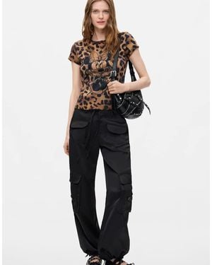 Desigual Mickey Printed T-Shirt - Blue