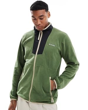 Columbia Sequoia Grove Full Zip Fleece - Green