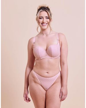 Curvy Kate Boost Heartbreaker Tanga Fuller Bust - Pink