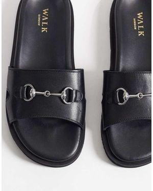 Walk London Donna Slider - Black