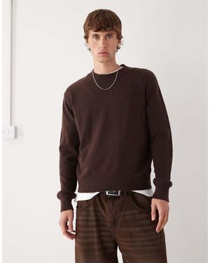 Weekday Maglione Premium - Marrone