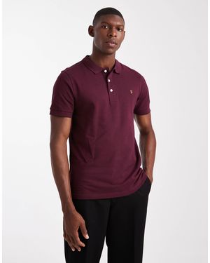 Farah Blanes Short Sleeve Polo - Red