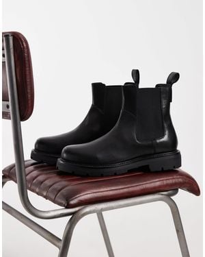 Vagabond Shoemakers Cameron leder-chunky-chelsea-boots - Schwarz