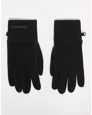 ASOS 4505 Ski & Snow Asos 4505 Ski Thermal Touch Screen Fleece Gloves - Black