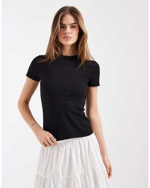 Gap Basic Cotton T-shirt - Black