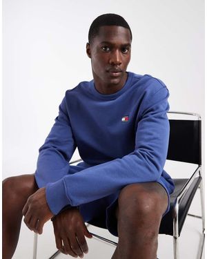 Tommy Hilfiger Badge Logo Sweatshirt - Blue