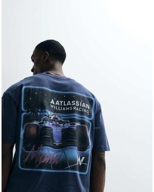 Hollister Racing Graphic T-shirt - Blue
